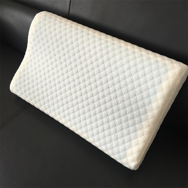 Custom Factory Outlet Rectangle Home Sleeping Gel Protecting Cervical Pillow With Memory Foam Filling