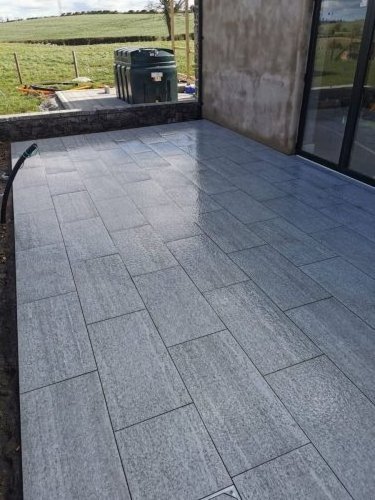 Wholesale Granito Tiles Night Snow Grey with white for Villa garden Flooring, cheap grey granite slabs