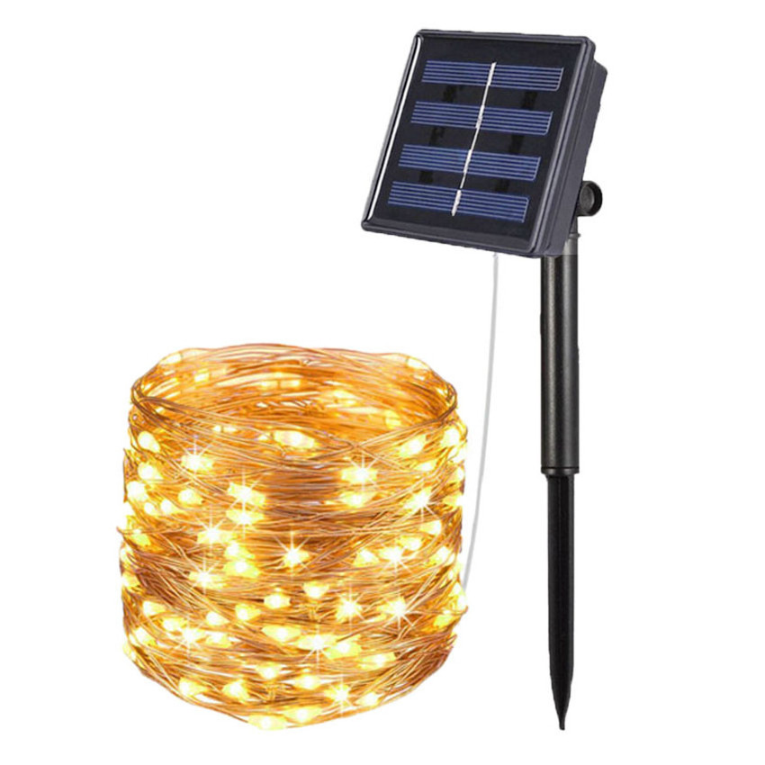 Outdoor solar lights, wireless IP65 waterproof outdoor wall lights, bright backyard garden fence