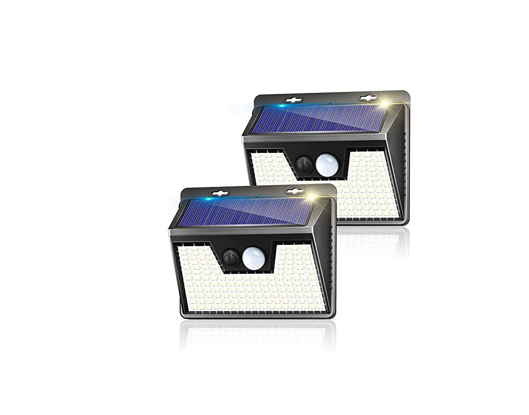 Solar Lights Outdoor IP65 Motion SensorEasy to Install Solar Lights for Outside, Front Door, Yard