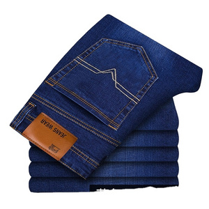 Ready to Ship Denim Jeans for Men Slim fit Pants Skinny Men's Jeans Pants Man High-Waisted Straight Pants