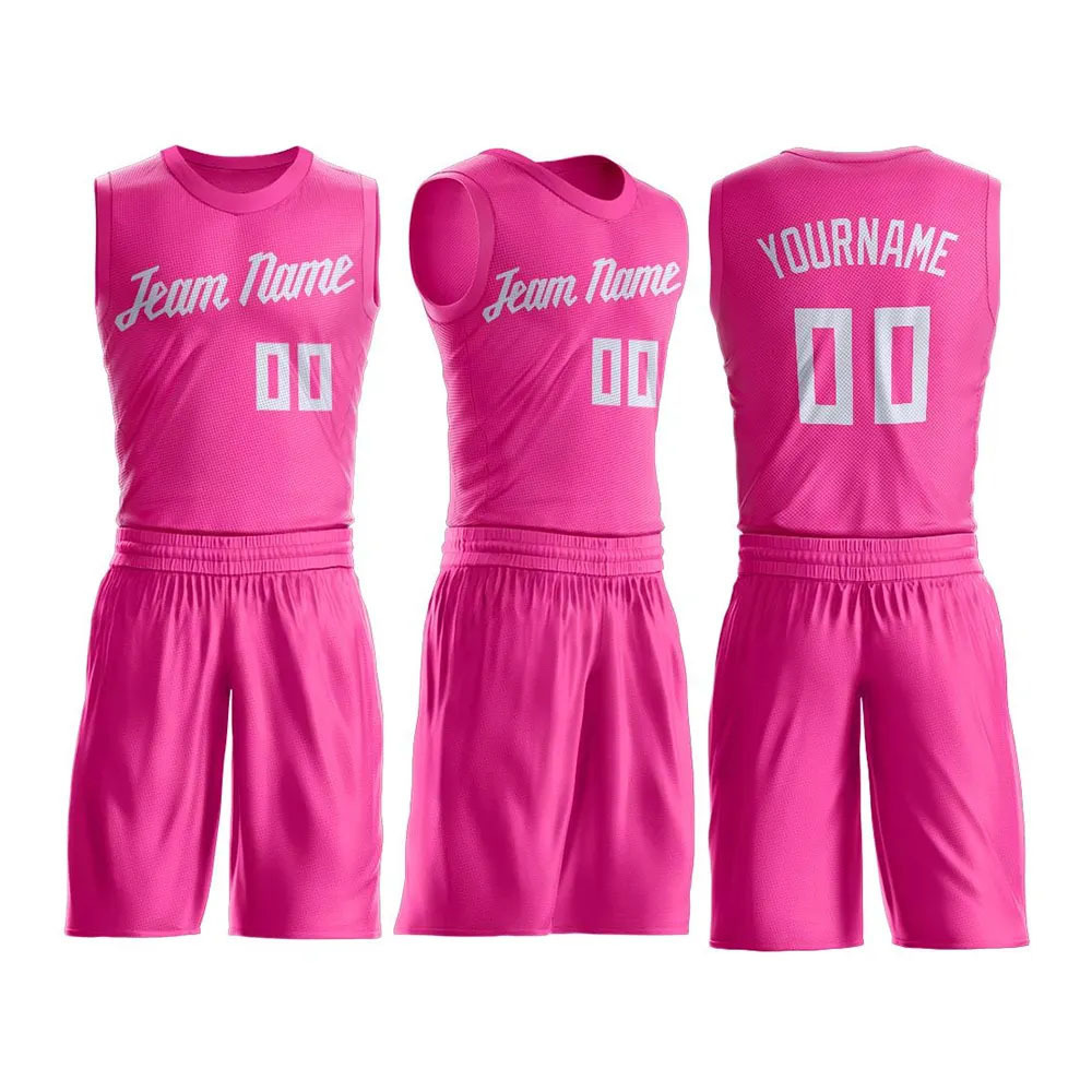 Sublimation Basketball Jersey Sets For Adults Custom Design Sports Polyester made Two Piece Sets basketball Jersey Sets