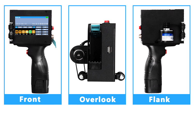 Hand Operated Batch Coding Mrp Date Printing Machine Inkjet Printing ...