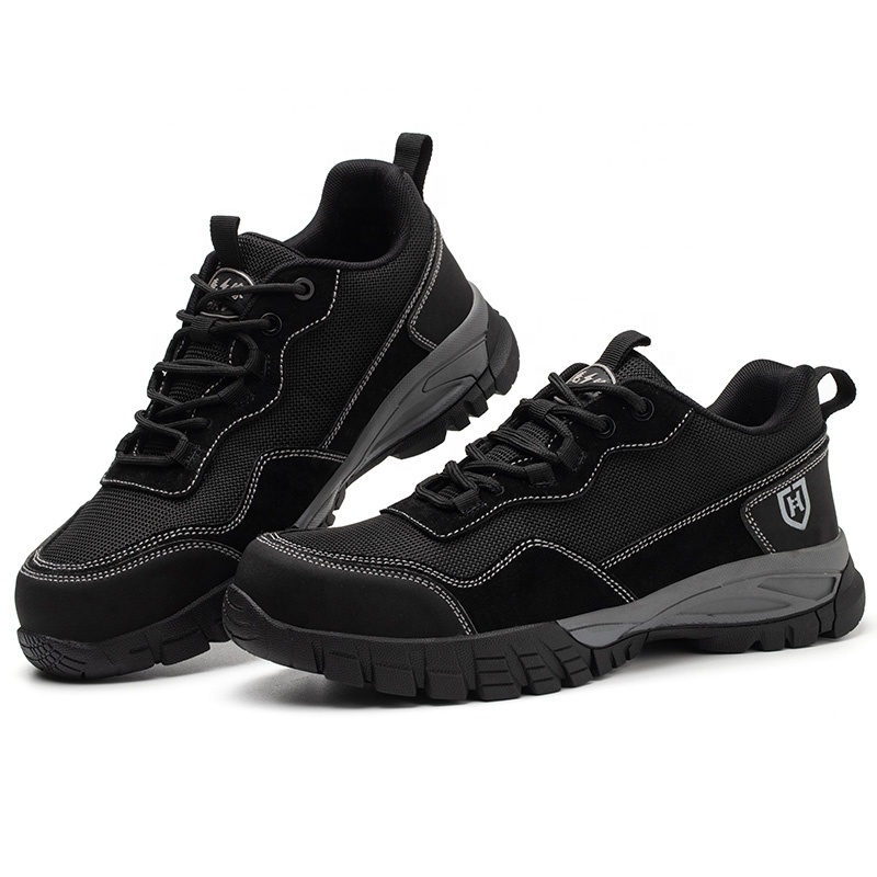 Comfortable Anti-slip Lightweight Breathable Construction Work Cat safety shoes men Anti-puncture Function Shoes