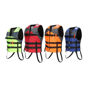 Red blue orange Yamaha life jacket Solas approved lifejacket marine approved swim vest