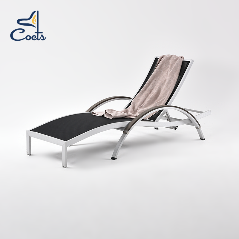 Eco-Friendly Garden Furniture Loungers Patio Grey Reclining Sun Recliners Hanging Chaise Lounger