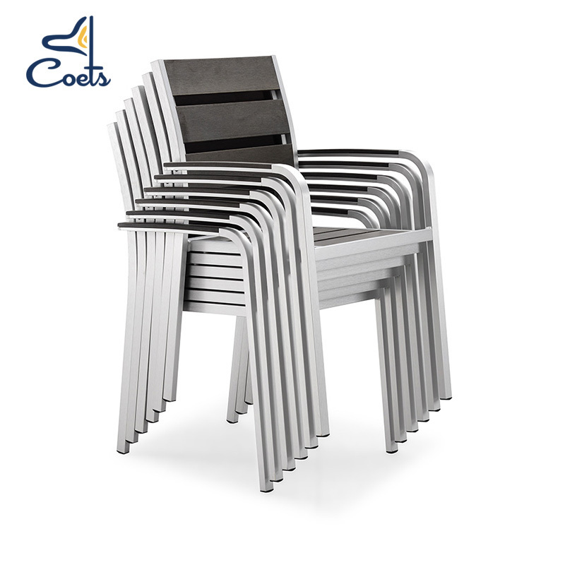 Coets Outdoor Chair for Restaurant - Modern and Durable Metal Chairs for Outdoor Dining