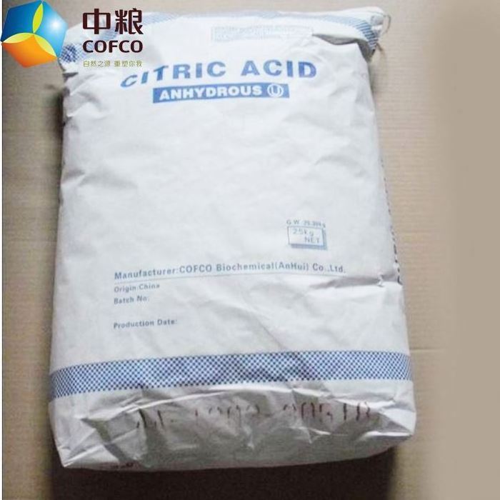 chinese citric acid anhydrous citric acid monohydrate