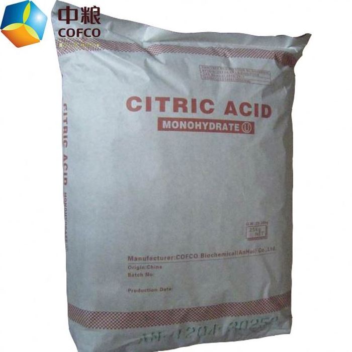 chinese citric acid anhydrous citric acid monohydrate