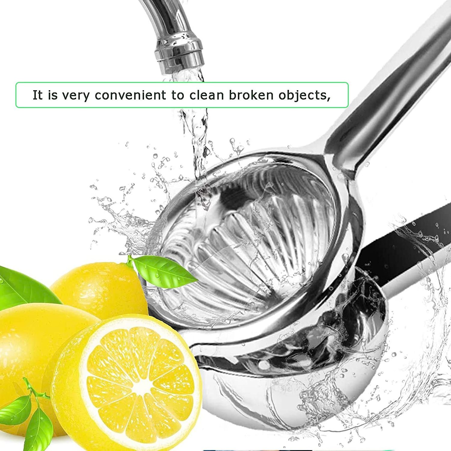 Aluminum Alloy 2 In 1 Citrus hand Manual Stainless Steel Orange Lime Lemon Squeezer Juicer