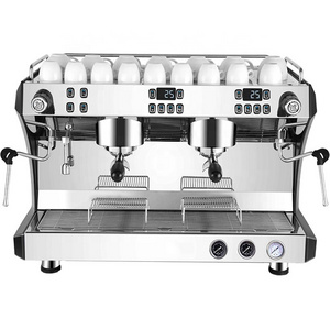 Commercial Fully Automatic 2 Group Barista Coffee Machine Espresso Coffee Maker Machine Cappuccino Coffee Machine Made in China