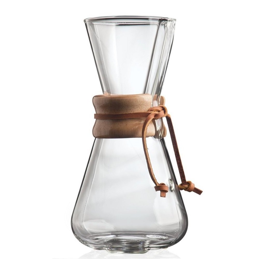 Lid Drip Stand 6-cup Classic Series Vork Kettle 1-3 Wood Neck Glass 4 Cup Coffee 800 Ml Chemex Pour Over Coffee Maker