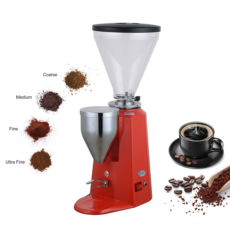 New Warehouse Espresso Ys022 Aluminum Burr 90mm Costco Electric Mini Machine 1kg Coffee Grinder For Hot Sale