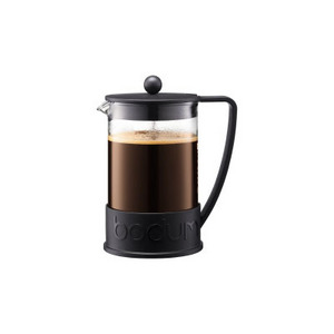 Premium Bodum Kenya French Press Coffee Maker 3/4/8 Cups Black Heat Resistant Permanent Filter Cafetiere