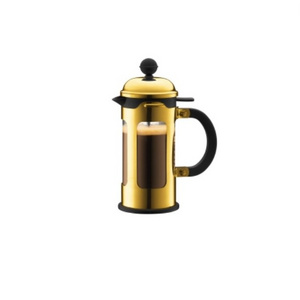 Premium Bodum Chambord French Press Coffee Maker 3/4/8 Cups Gold Stainless Steel Heat Resistant Permanent Filter Cafetiere