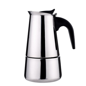 Factory Price Espresso 2/4/6/9 Cup Bialetti High Quality 304 Stainless Steel Moka Coffee Makers Pot for South Korea