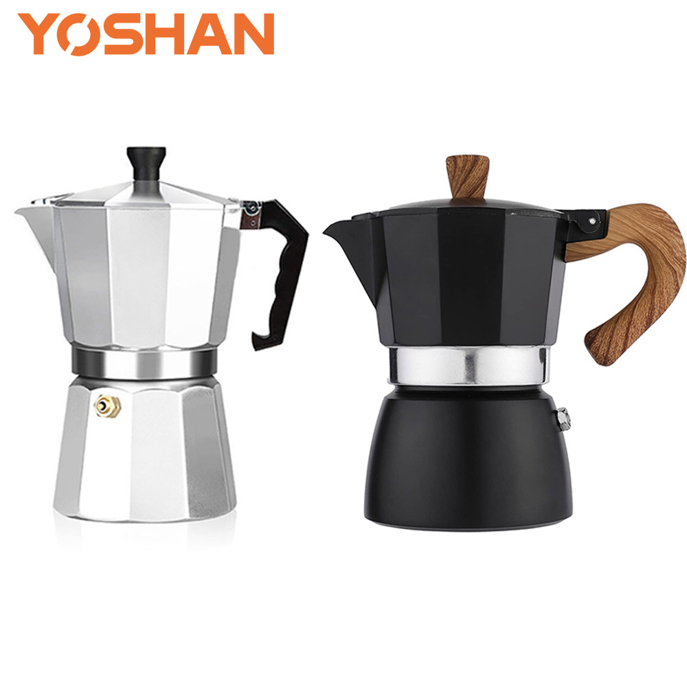 2022 Maker 1 4 Cup Safety 3 And 6 Cups Italy Coffee Stove Bialetti Express Individuals Moka Pot