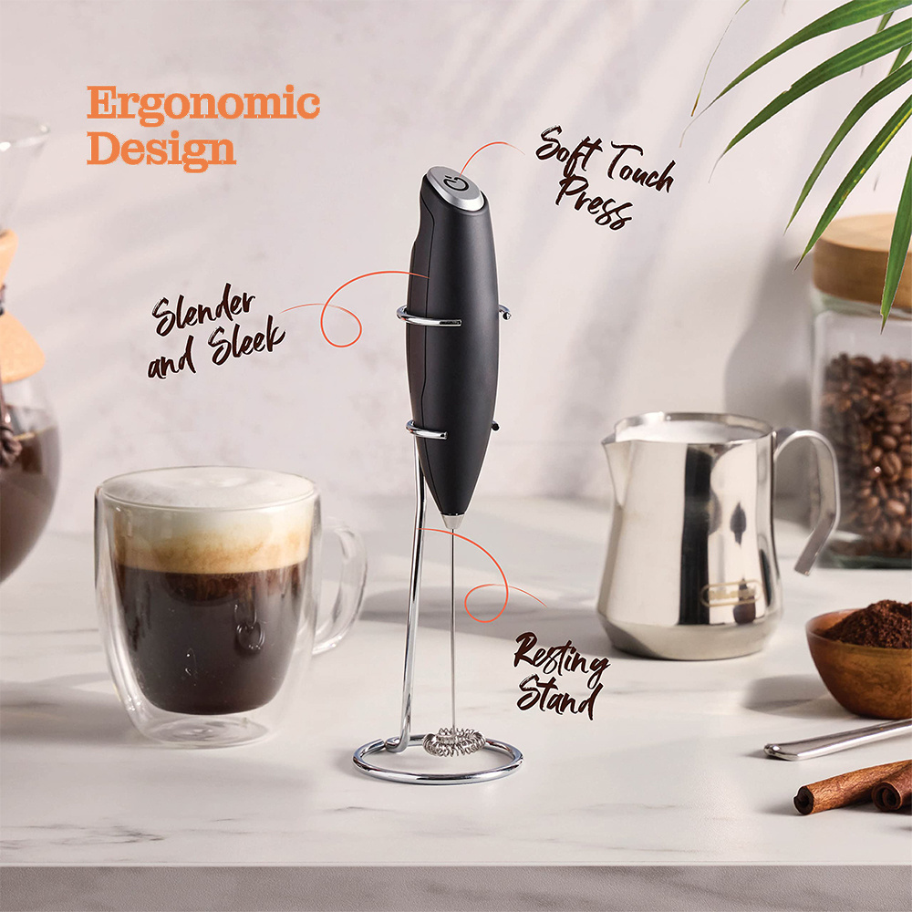 Yoshan Portable Mini Coffee Frother Espumador De Leche Cafe Foam Maker Egg Beater Handheld Electric Coffee Mixer Milk Frother