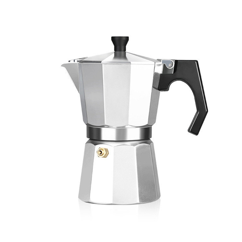 NEW Safety Valve Kahve Italian Italy Wooden Handle 6 Cup Personalized Bialetti Coffee Maker 3 Cup 300ml Espresso Moka Coffee Pot