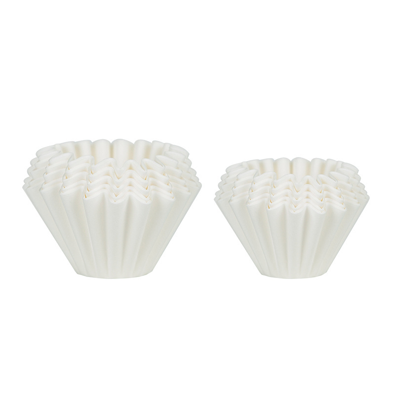 Coffee Filters 1-4 Cup for Pour Over Coffee Dripper and Coffee Maker F250 White