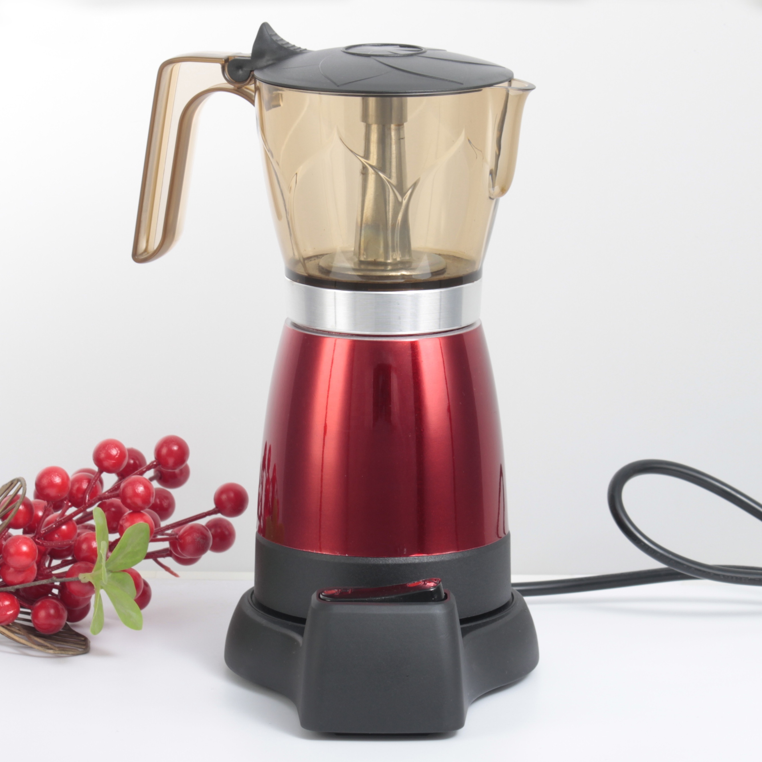 moka pot coffee maker  new PC with auto shut off TIMER OEM ETL ODM VED moka pot  Coffee Appliances Office Coffee Pot Italian