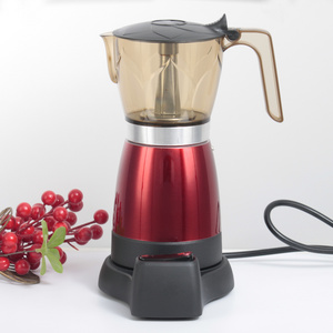 ecocoffee Good Quality  Touch ON/OFF Switch  Electric Italy espresso aluminum geyser barista handheld coffee make