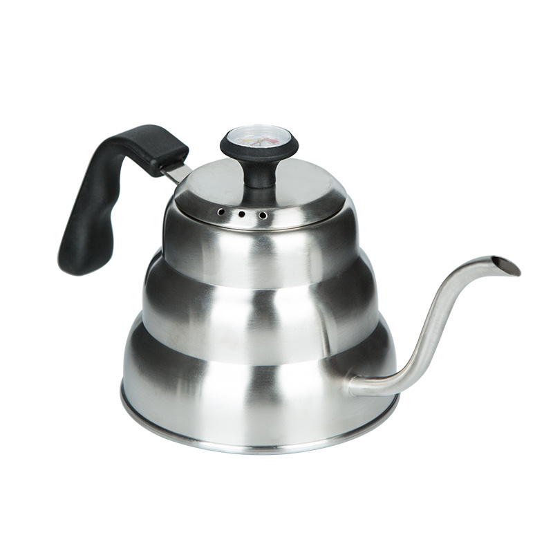 Pour Over Coffee Kettle Stainless Steel Gooseneck Coffee and Tea Kettle with Thermometer BH42B