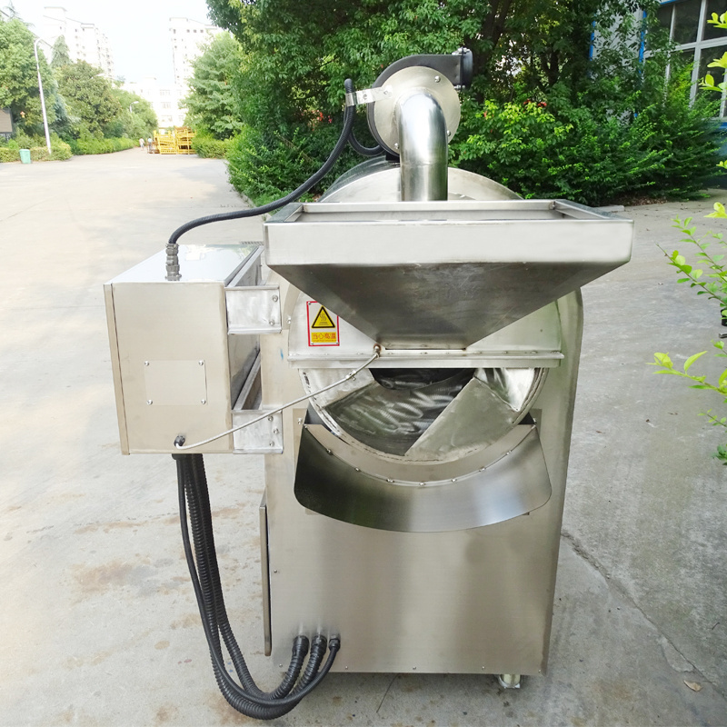 Peanut roaster machine industrial seeds roaster electric coca beans roasting machinery equipment