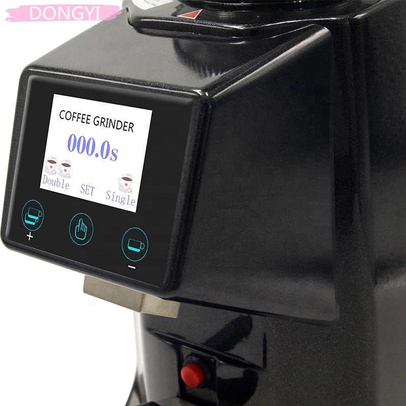 Dongyi Professional Touch-screen Grinding Disc Coffee Grinder Espresso Bean Machine for Sale