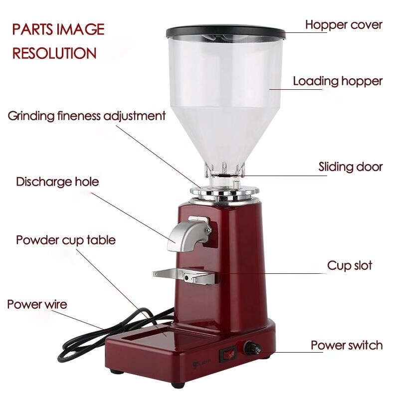 DONGYI MF-10 Electric Coffee Grinder Burr Coffee Mill