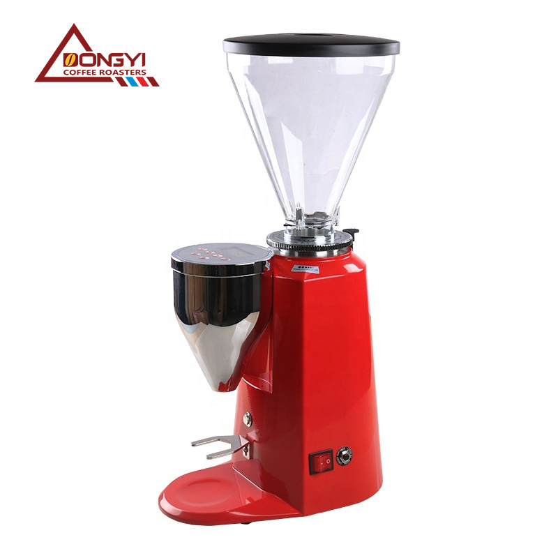 DONGYI Commercial Coffee Grinder Espresso Bean Machine with large hopper