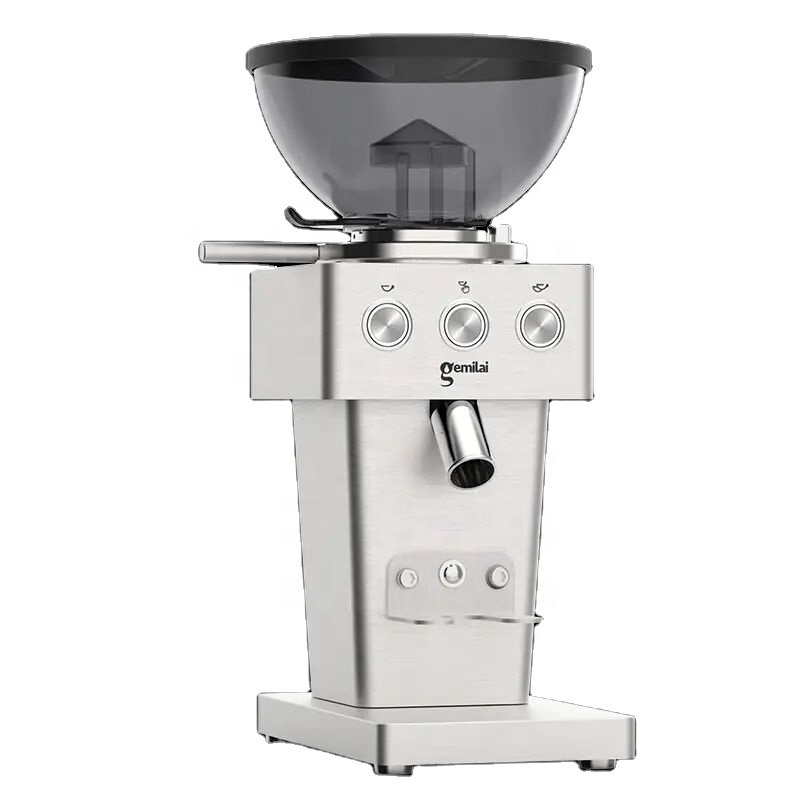 Dongyi CRM9015A Commercial Boutique stainless steel HOME Coffee bean grinder machine  Fast grinding speed