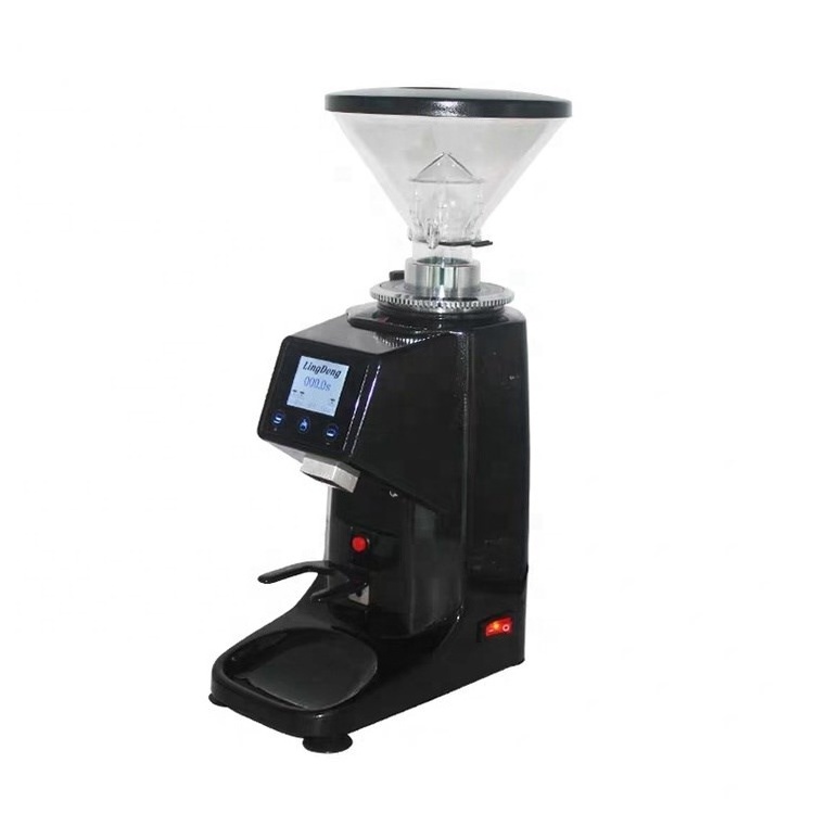 Dongyi Professional Touch-screen Grinding Disc Coffee Grinder Espresso Bean Machine for Sale