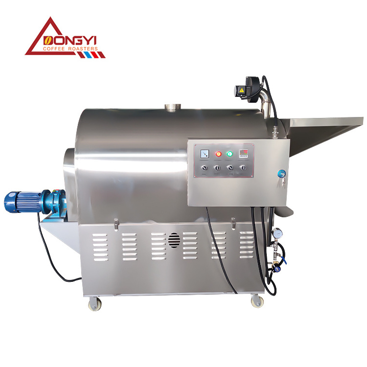 Grain Roasting Machine Seeds Nuts Wheat Corn Roaster Dongyi Stainless Steel Peanut Roaster Machine with CE