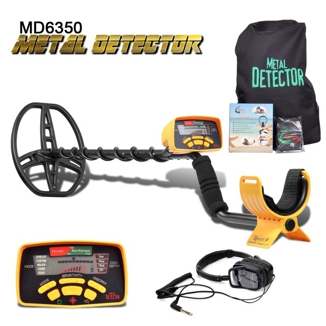 Two Years Warranty MD-6350 Underwater Underground Metal Detector Gold Digger Treasure Hunter Professional Detecting machine