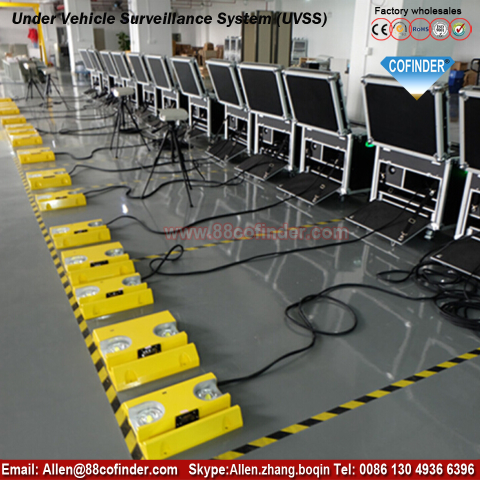 Cofinder Factory Advanced UVSS Portable Under Vehicle Security Inspection System Detecting Bombs and Explosives