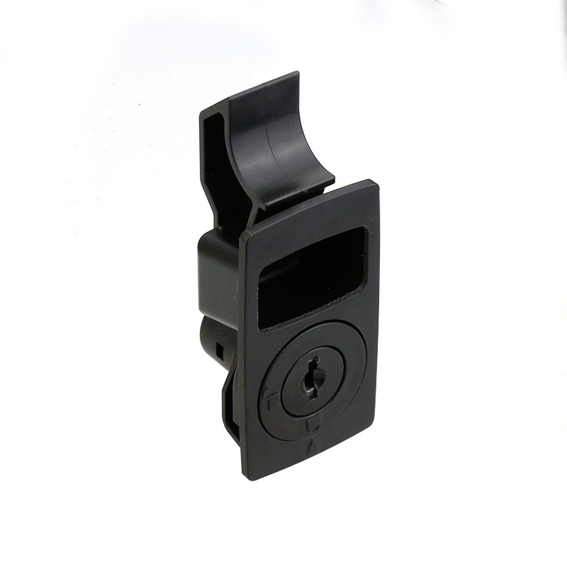 Key  Lock Plastic Snap in Slide Latch For Network Rack