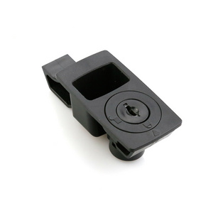 Key  Lock Plastic Snap in Slide Latch For Network Rack