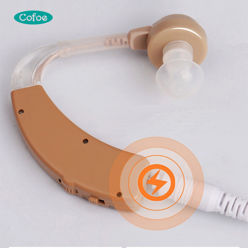 Invisible Rechargeable Hearing Amplifier High Quality Digital Hearing Aid Deafness Bone Conduction Hearing Aid