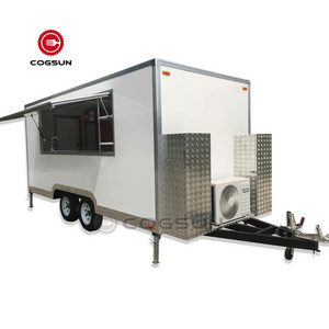 Hot Sale Factory Price Food Cart Coffee Shops Mobile Food Carts Hotdog Cart Coffee Trailer