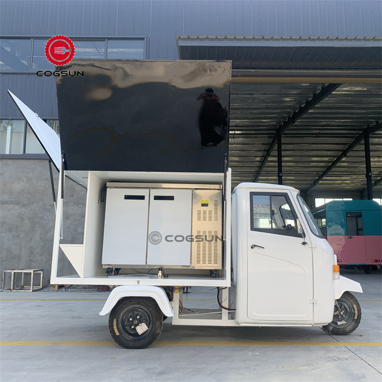 Events Mini Mobile Beer Bar Vintage Snack Food Van 3 Wheels Tuk Tuk Catering Ice Cream Cart Mobile Bar Truck For Sale