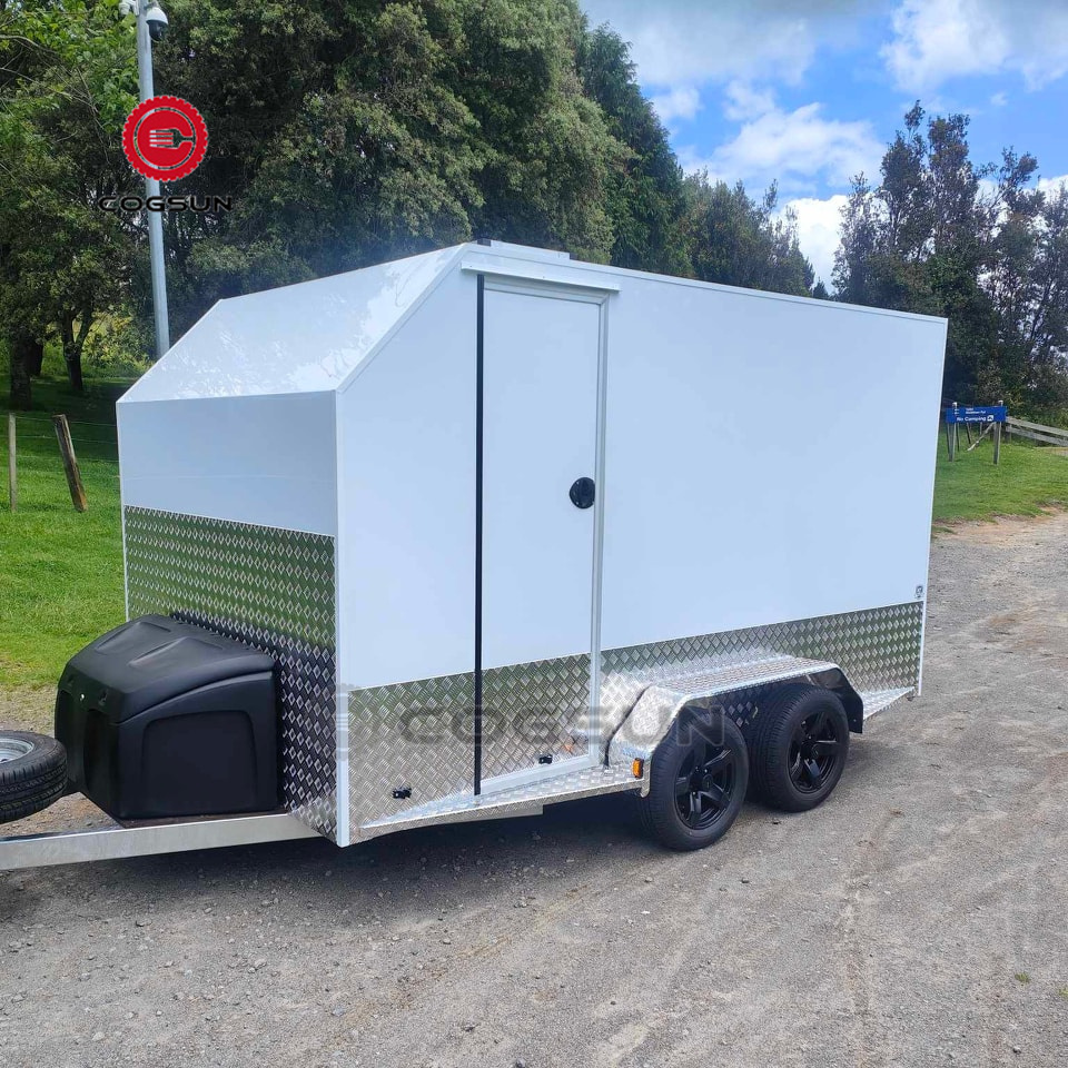 Fashional Street Sale Fully Equipment Pets Mobile Dog Washing Grooming Multifunction Trailer