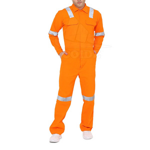 Top Selling Coverall Safety Clothing Custom Made Workwear Reflective Safety Coverall