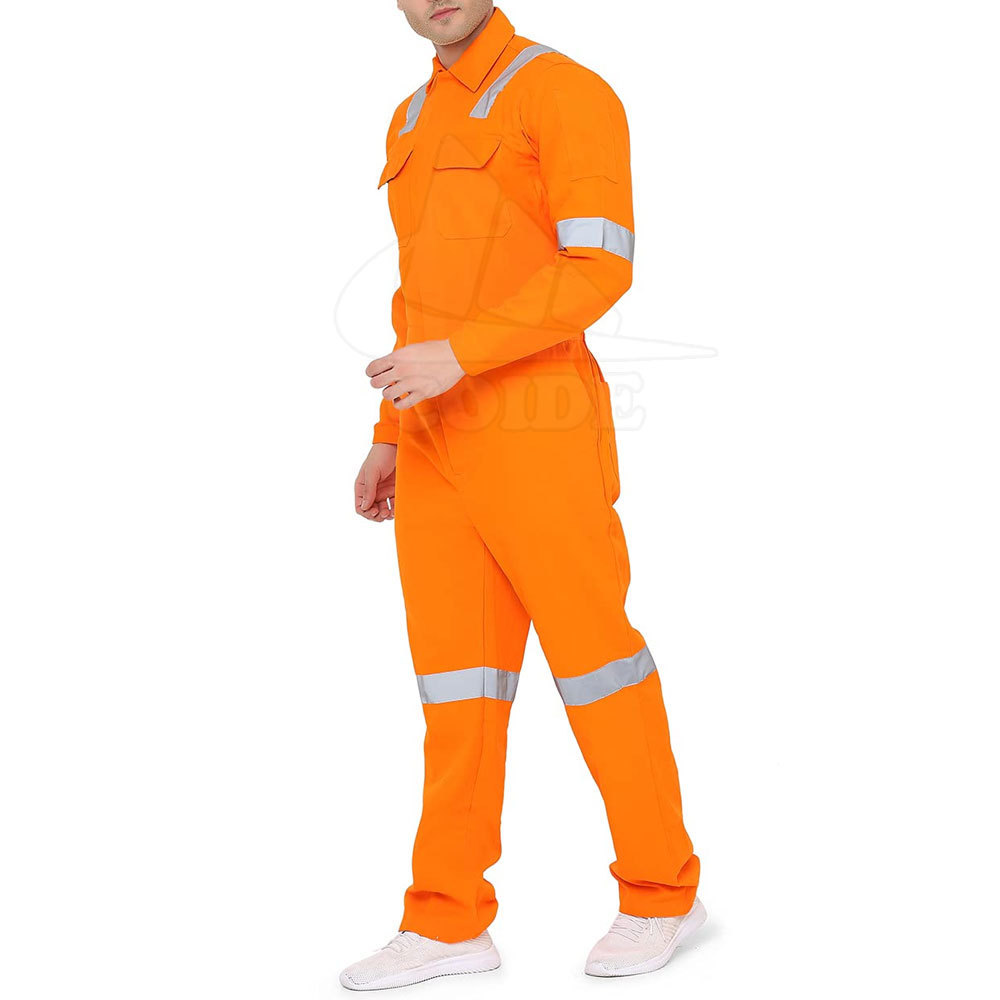 Top Selling Coverall Safety Clothing Custom Made Workwear Reflective Safety Coverall