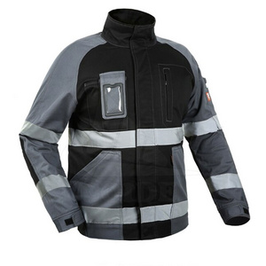 Reflective Safety Workwear Jacket Wholesale High Visibility Safety Workwear Industrial Working Jacket