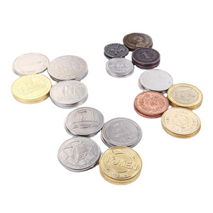 Manufacturer Of Custom Amusement Arcade Game Machine Token Coins, Antique Silver Metal Tokens