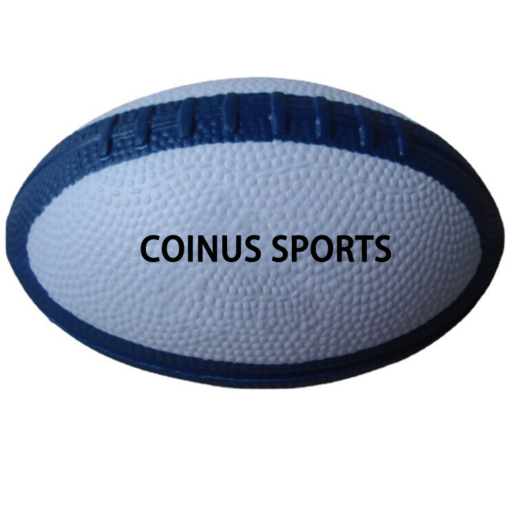 Granule American Football Stress Relief Anti Stress Toy Ball 5inch Pu Foam Custom Logo Adult Kid Mini Sports Toys