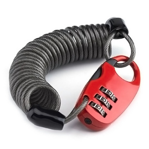 Sales Promotion Universal Locking Anti Theft Bike Bicycle Lock Combination Bike Cable Lock