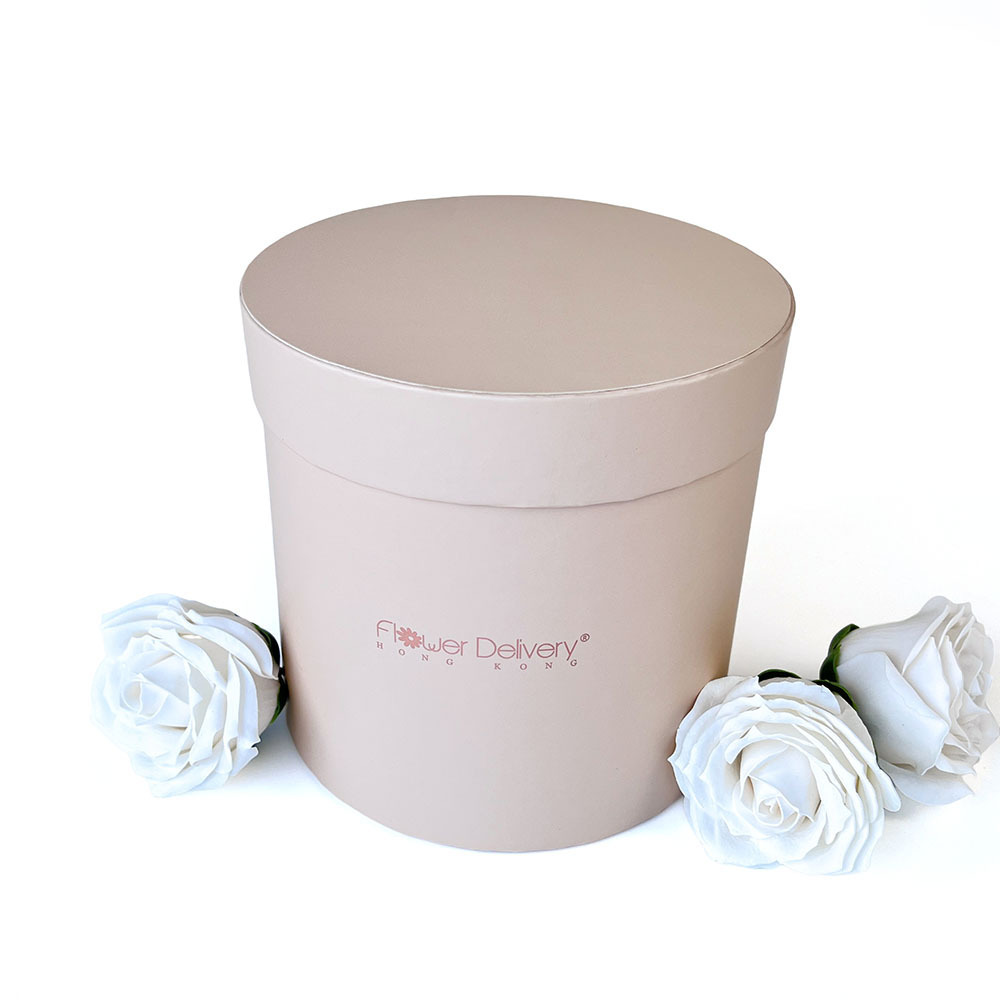 New Year Hot sale Valentines Decorative Packaging Gift Box Round Flower Box