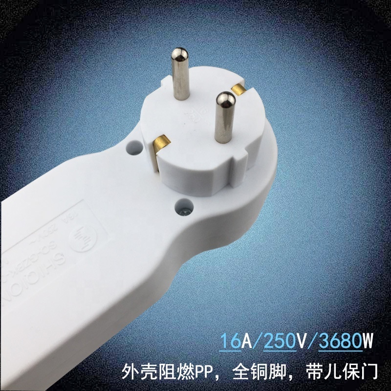 European International Travel Adapter Plug 3 Grounded Outlet Adapter, Outlet Extender Wall Tap